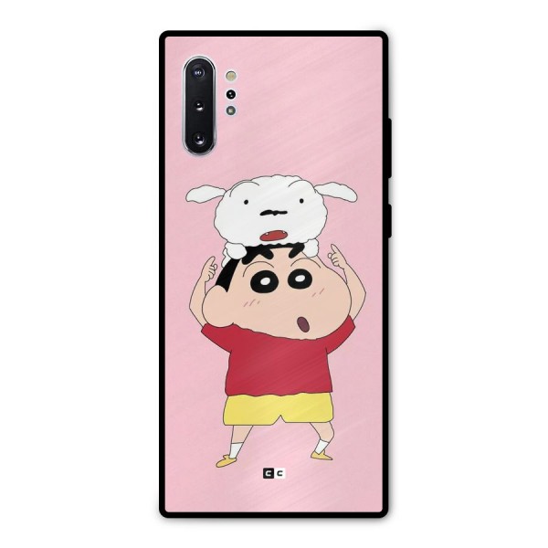 Cute Sheero Metal Back Case for Galaxy Note 10 Plus