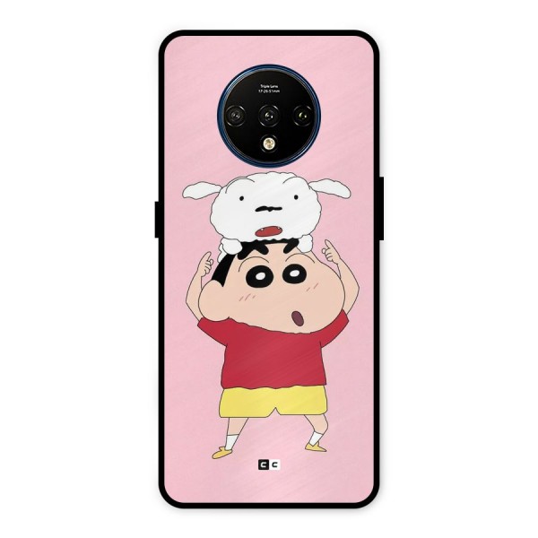 Cute Sheero Metal Back Case for OnePlus 7T