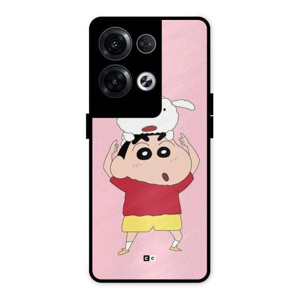 Cute Sheero Metal Back Case for Oppo Reno8 Pro 5G