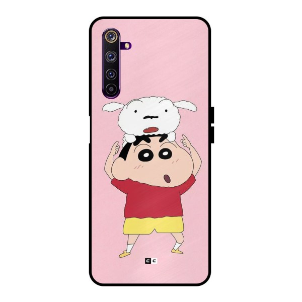 Cute Sheero Metal Back Case for Realme 6 Pro