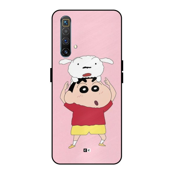 Cute Sheero Metal Back Case for Realme X3 SuperZoom