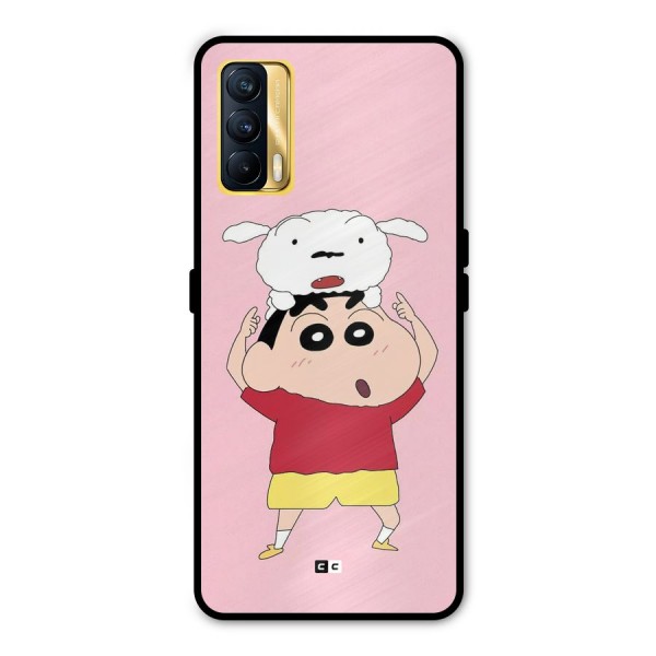 Cute Sheero Metal Back Case for Realme X7