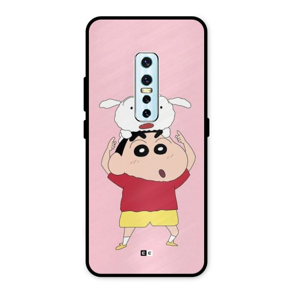 Cute Sheero Metal Back Case for Vivo V17 Pro