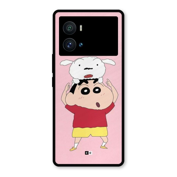 Cute Sheero Metal Back Case for iQOO 9 Pro