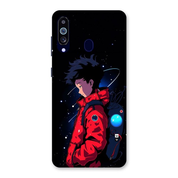 Cute Space Boy Back Case for Galaxy A60