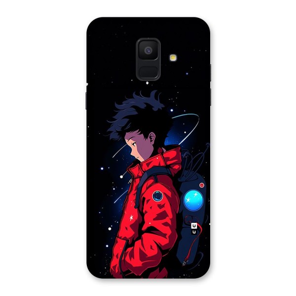 Cute Space Boy Back Case for Galaxy A6 (2018)