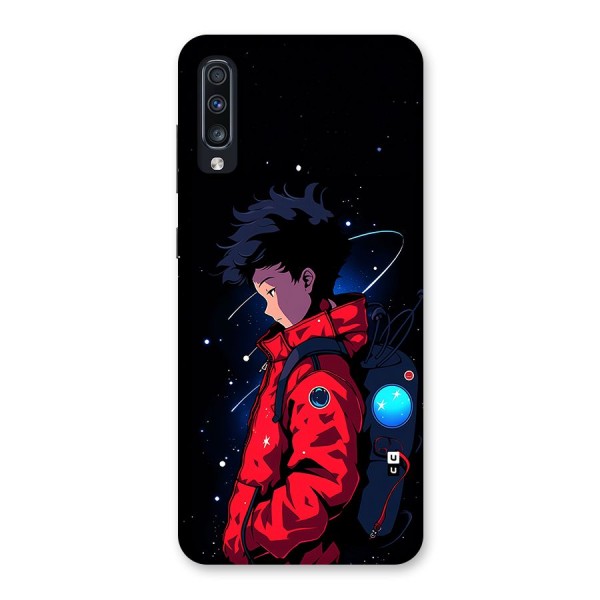 Cute Space Boy Back Case for Galaxy A70s