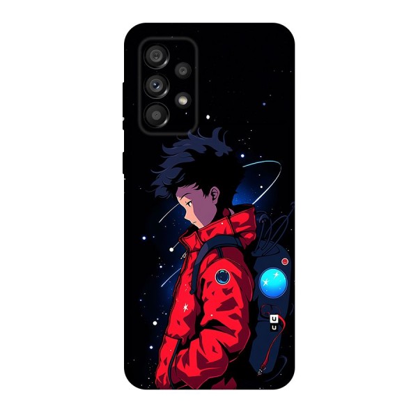 Cute Space Boy Back Case for Galaxy A73 5G