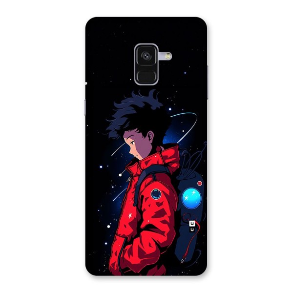 Cute Space Boy Back Case for Galaxy A8 Plus