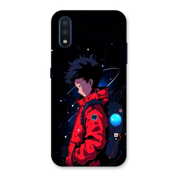 Cute Space Boy Back Case for Galaxy M01