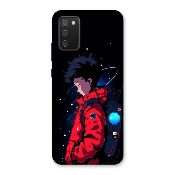 Cute Space Boy Back Case for Galaxy M02s