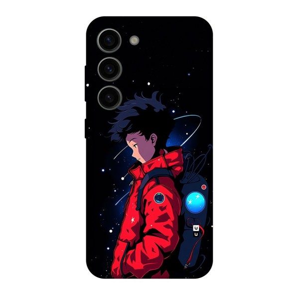 Cute Space Boy Back Case for Galaxy S23