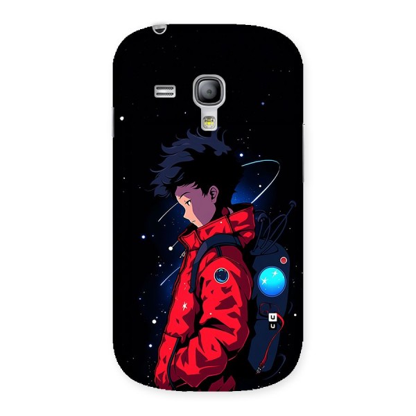 Cute Space Boy Back Case for Galaxy S3 Mini