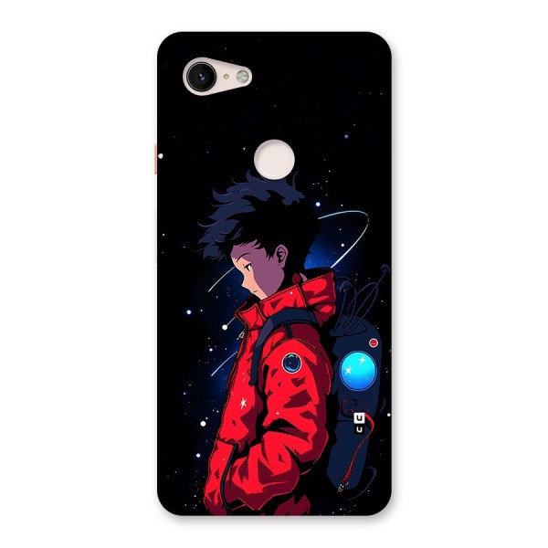 Cute Space Boy Back Case for Google Pixel 3 XL