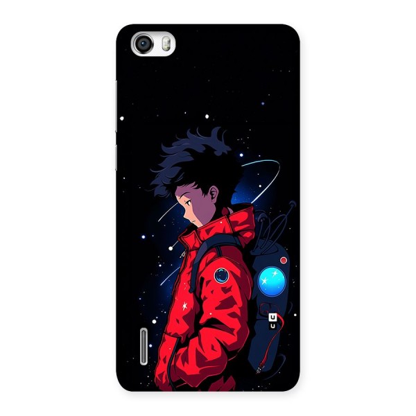 Cute Space Boy Back Case for Honor 6