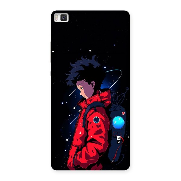 Cute Space Boy Back Case for Huawei P8