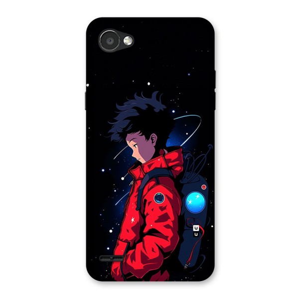 Cute Space Boy Back Case for LG Q6