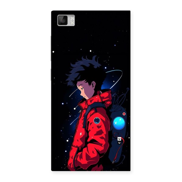 Cute Space Boy Back Case for Mi3