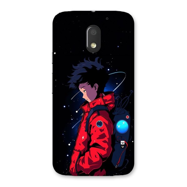 Cute Space Boy Back Case for Moto E3 Power