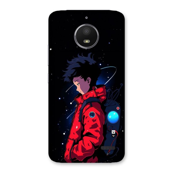 Cute Space Boy Back Case for Moto E4