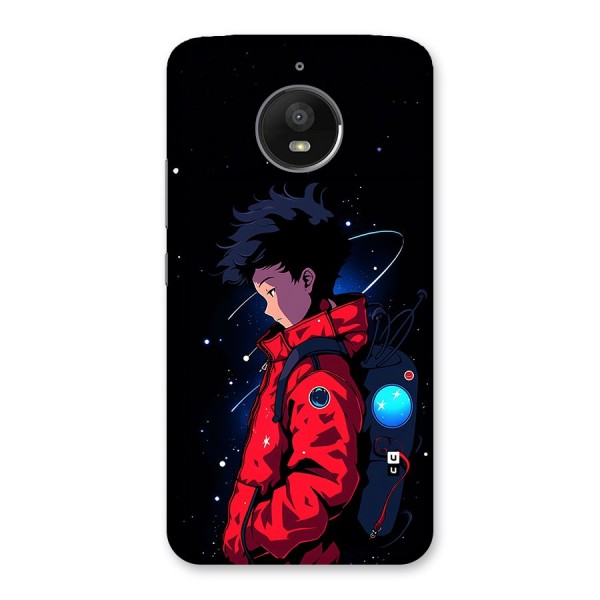 Cute Space Boy Back Case for Moto E4 Plus