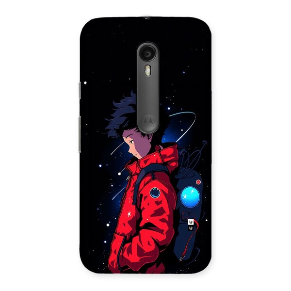 Cute Space Boy Back Case for Moto G3