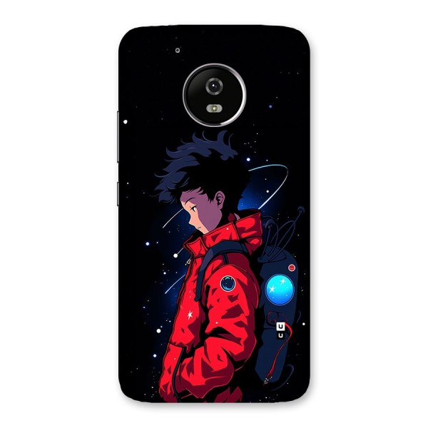 Cute Space Boy Back Case for Moto G5