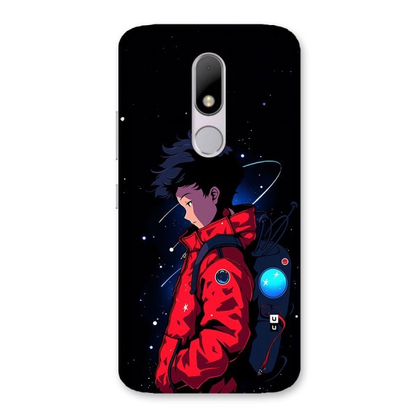 Cute Space Boy Back Case for Moto M