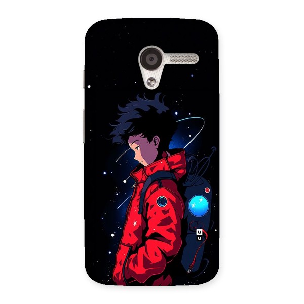 Cute Space Boy Back Case for Moto X