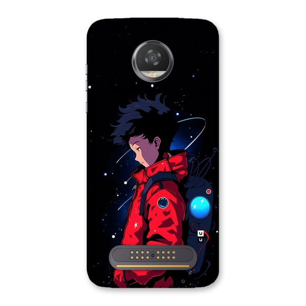 Cute Space Boy Back Case for Moto Z2 Play