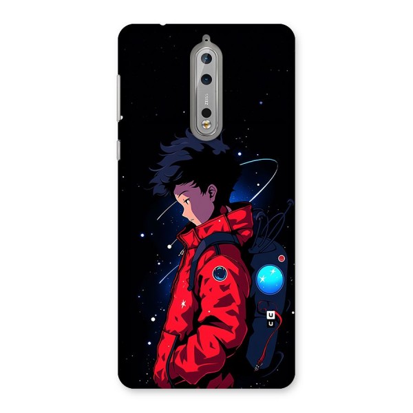 Cute Space Boy Back Case for Nokia 8