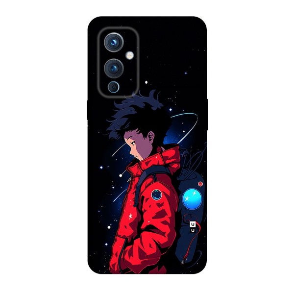 Cute Space Boy Back Case for OnePlus 9