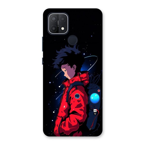 Cute Space Boy Back Case for Oppo A15s
