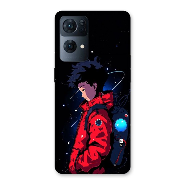 Cute Space Boy Back Case for Oppo Reno7 Pro 5G