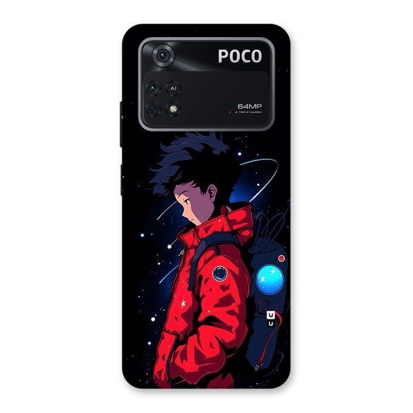 Cute Space Boy Back Case for Poco M4 Pro 4G