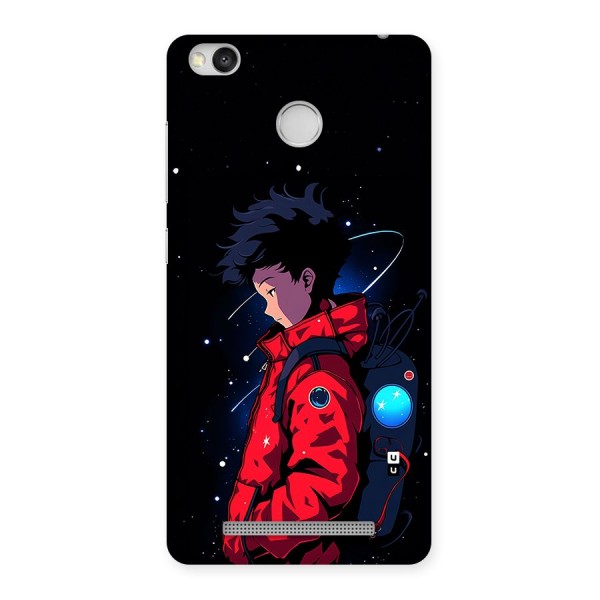 Cute Space Boy Back Case for Redmi 3S Prime