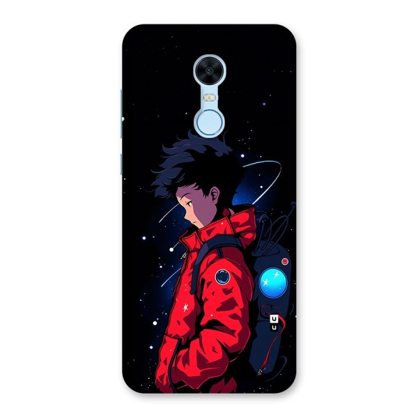 Cute Space Boy Back Case for Redmi Note 5