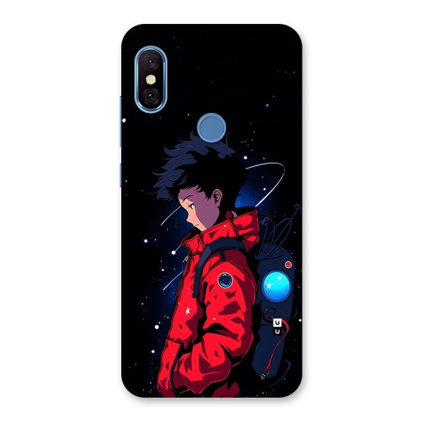 Cute Space Boy Back Case for Redmi Note 6 Pro