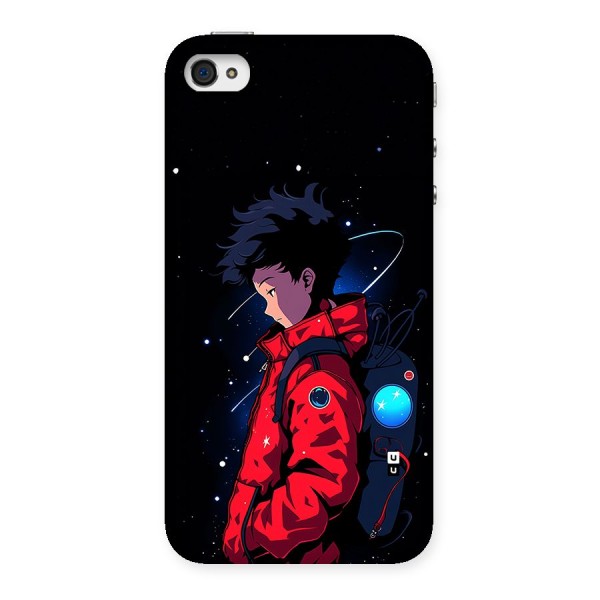 Cute Space Boy Back Case for iPhone 4 4s