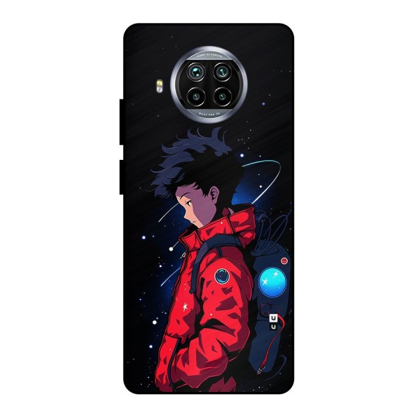 Cute Space Boy Metal Back Case for Mi 10i