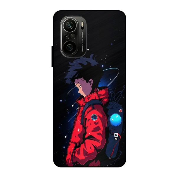 Cute Space Boy Metal Back Case for Mi 11X Pro