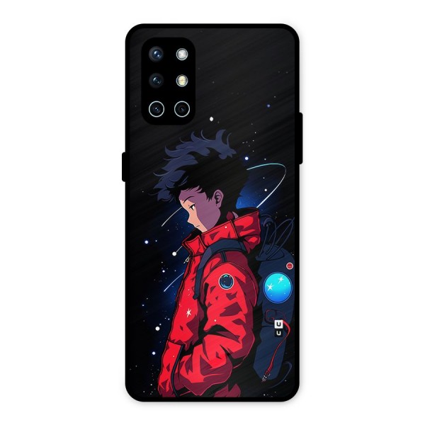 Cute Space Boy Metal Back Case for OnePlus 9R