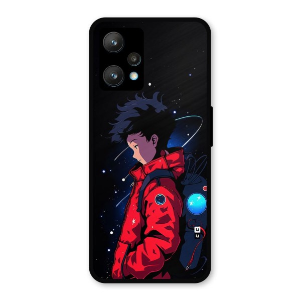 Cute Space Boy Metal Back Case for Realme 9