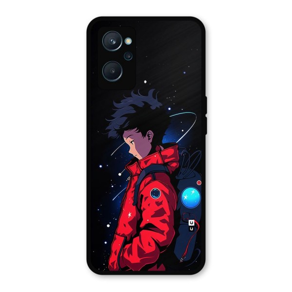 Cute Space Boy Metal Back Case for Realme 9i