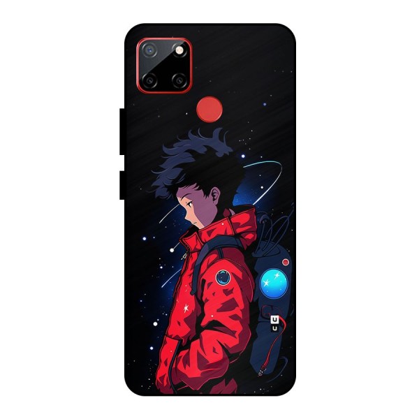 Cute Space Boy Metal Back Case for Realme C12