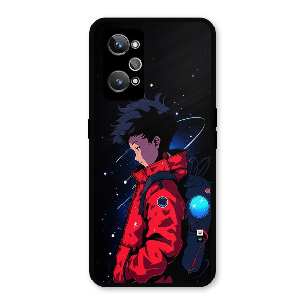 Cute Space Boy Metal Back Case for Realme GT 2