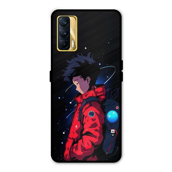 Cute Space Boy Metal Back Case for Realme X7