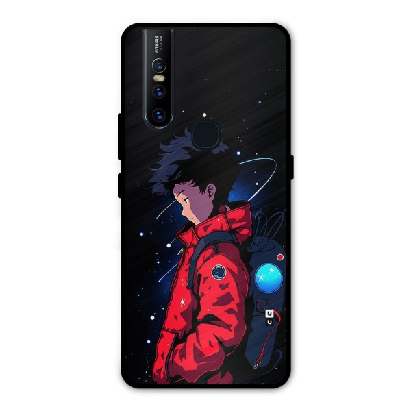 Cute Space Boy Metal Back Case for Vivo V15