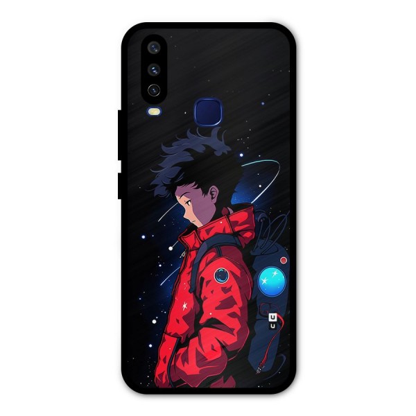 Cute Space Boy Metal Back Case for Vivo V17