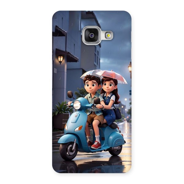 Cute Teen Scooter Back Case for Galaxy A3 (2016)